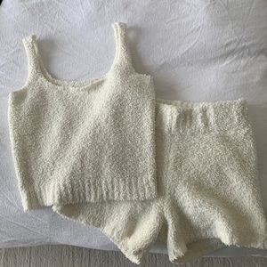 SKIMS cozy knit set
